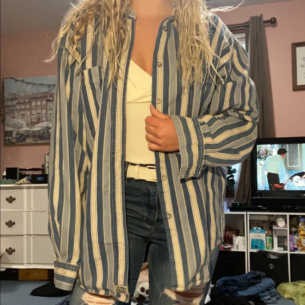 Vintage Levi’s striped button down